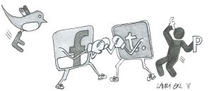 Social network showdown