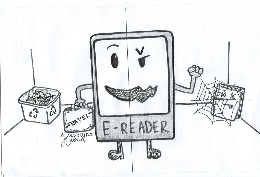 E-readers make reading convenient