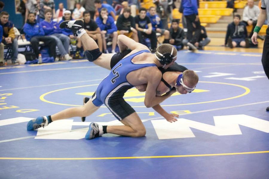 Boys wrestling team pins down the competition