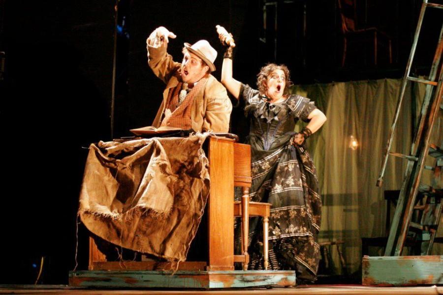 Patrick Kilbride, 2007 graduate, preforms in Sweeney Todd at the Aspen Music Festival. Kilbride will be singing opera  in Muscat, Oman this October. 