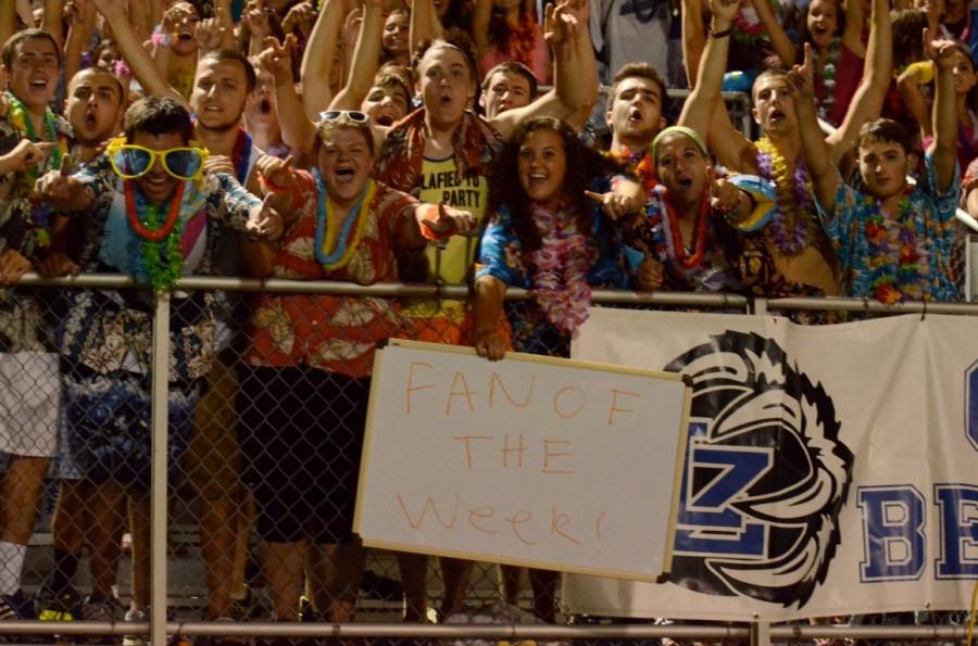 Girl Power: girls take on the student section