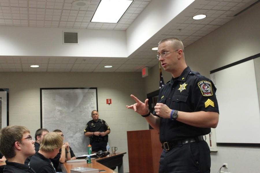 Police Explorers prepare students for a career in law enforcement