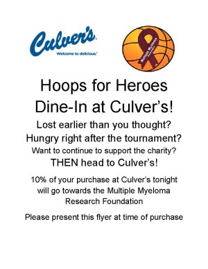 Culvers Flyer Multiple Myeloma Fundraiser 2014 (1)