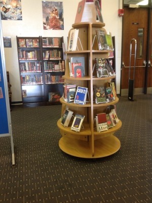 The library is currently featuring shelves full of books that have been banned or censored throughout the world. Banned Book Week began on Monday and its purpose is to draw attention to problems with censorship.