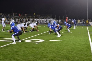 The varsity football team faced Fremd High School in the first game of the season. The final score was 10-7, with a game-winning field goal scored by LZHS in the last four seconds of the game. 