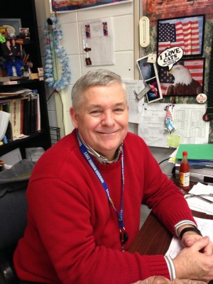 Robert Knuth, history teacher Fundraising goal: $700