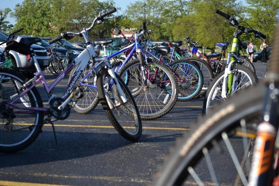 Seniors ride in the Tour de LZ