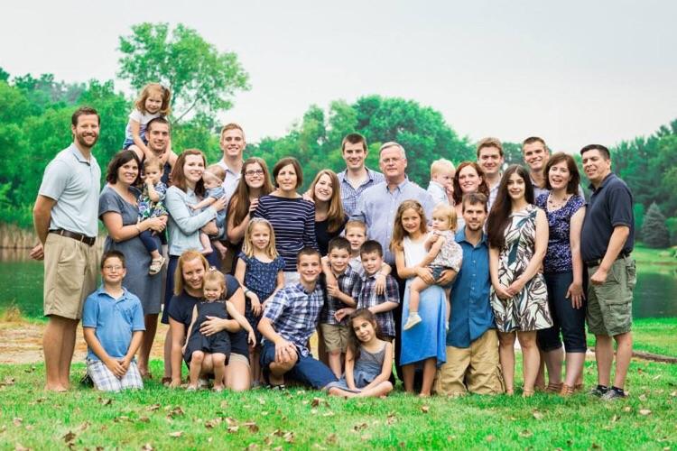 Therese Madison and her family gather for one of their parties. The first picture shows her whole family including the nieces and nephews.(Photo permission by Therese Madison)