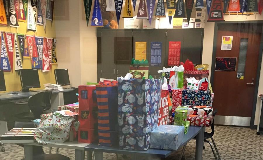 NHS members bring holiday spirit to the less fortunate