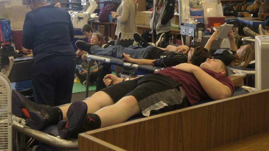 Student Council hosts blood drive, saves lives