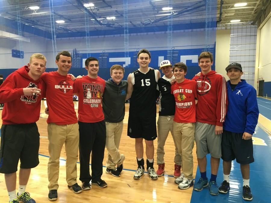 Successful fundraiser for ALS equals a successful win for boys Varsity Volleyball