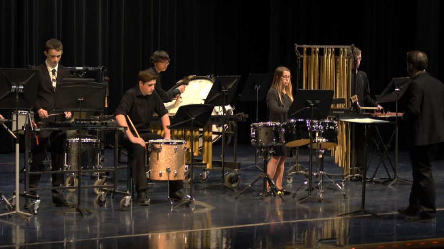 Band holds percussion concert that will sweep the audience off their feet