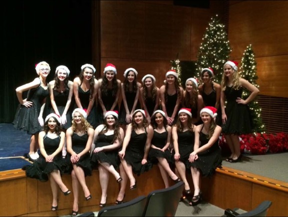 Bare Voices and Blue Notes last performed at their annual holiday concert and has been practicing for the On Broadway performance since then.