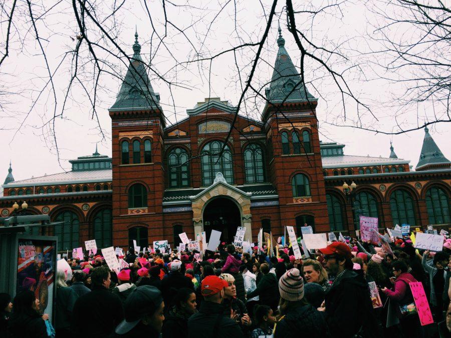 Women keep marching on