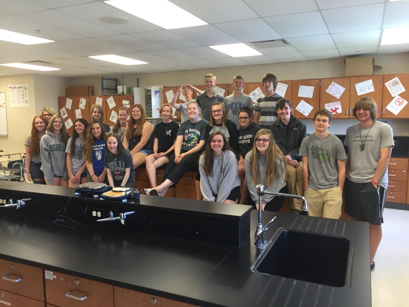LZHS will go grey in may again on Friday, May 26 in support of one student's mother who continues to struggle with brain cancer.