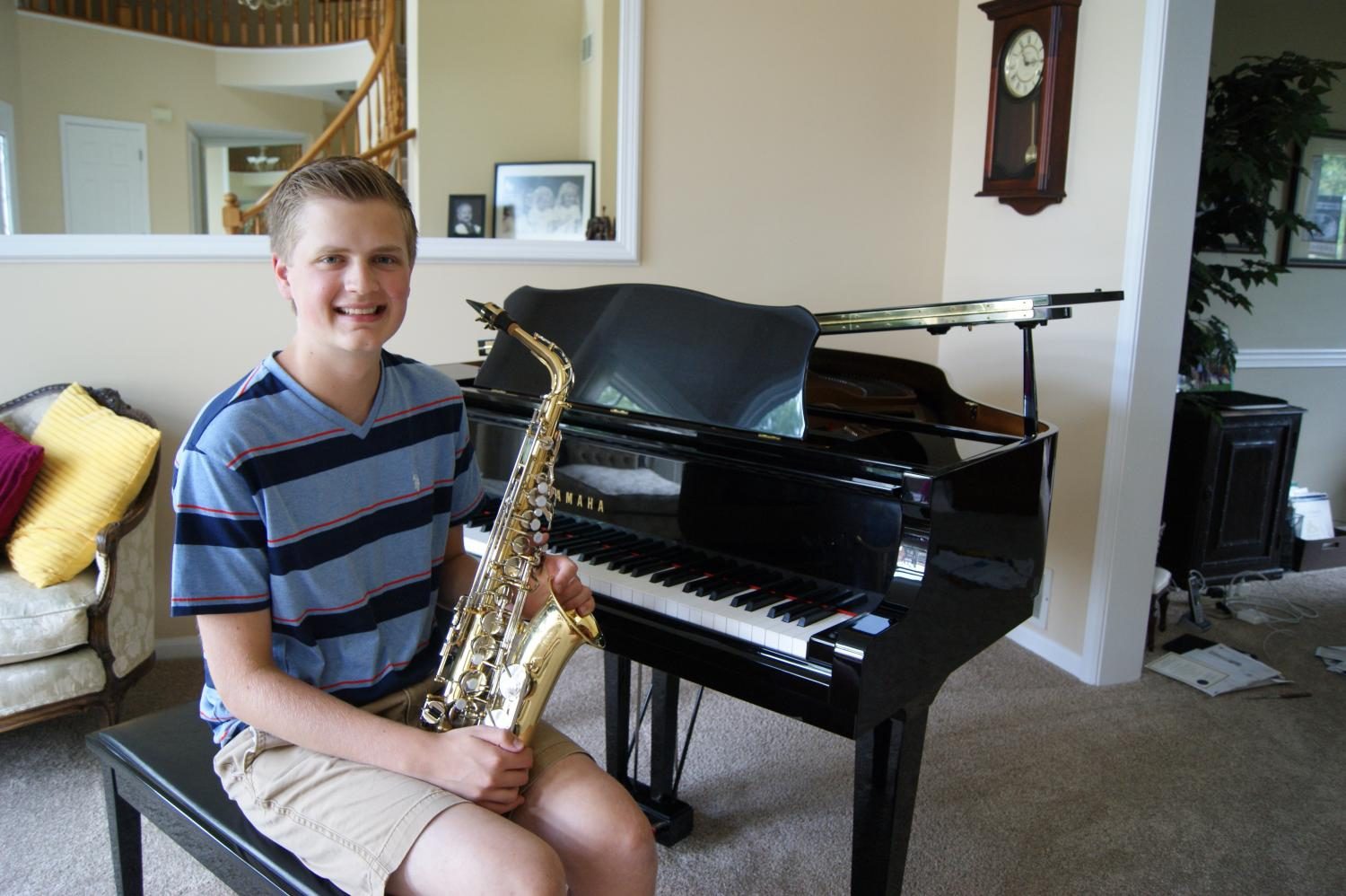 Key to Happiness: how one senior uses his creativity to excel in music