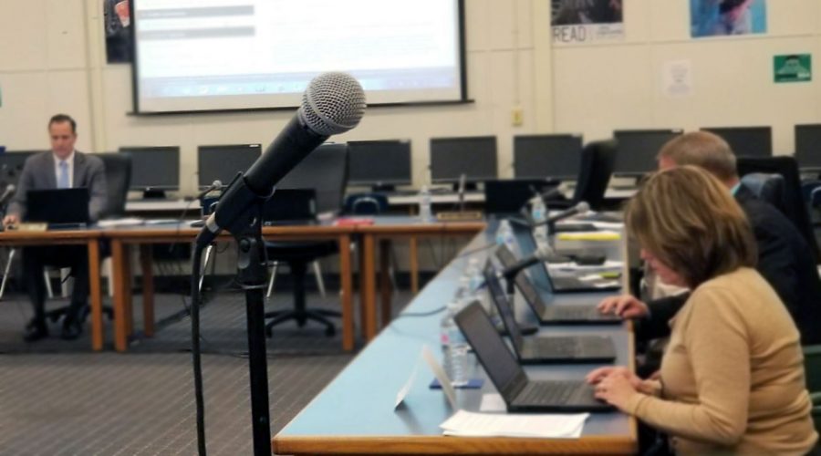 Last month, the monthly school board meeting allowed for parent feedback about the new grading policy.  However, dissatisfaction from both parents and students is still strong. 