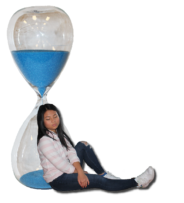 Donna Nguyen, sophomore, often finds herself stuck between balancing her time and getting enough sleep. This predicament is commonplace for many students and leads many of them to work against their circadian rhythms (natural body clocks).