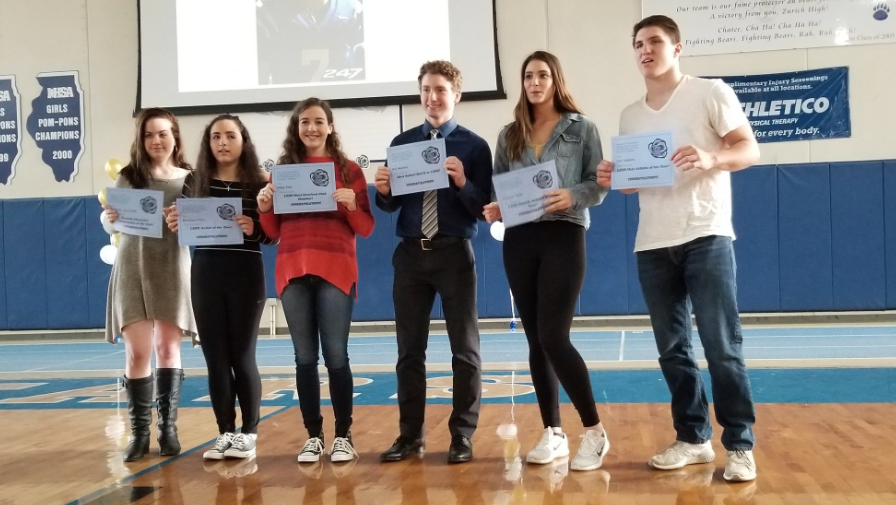 Spring assembly honors academic, athletic, artistic awards