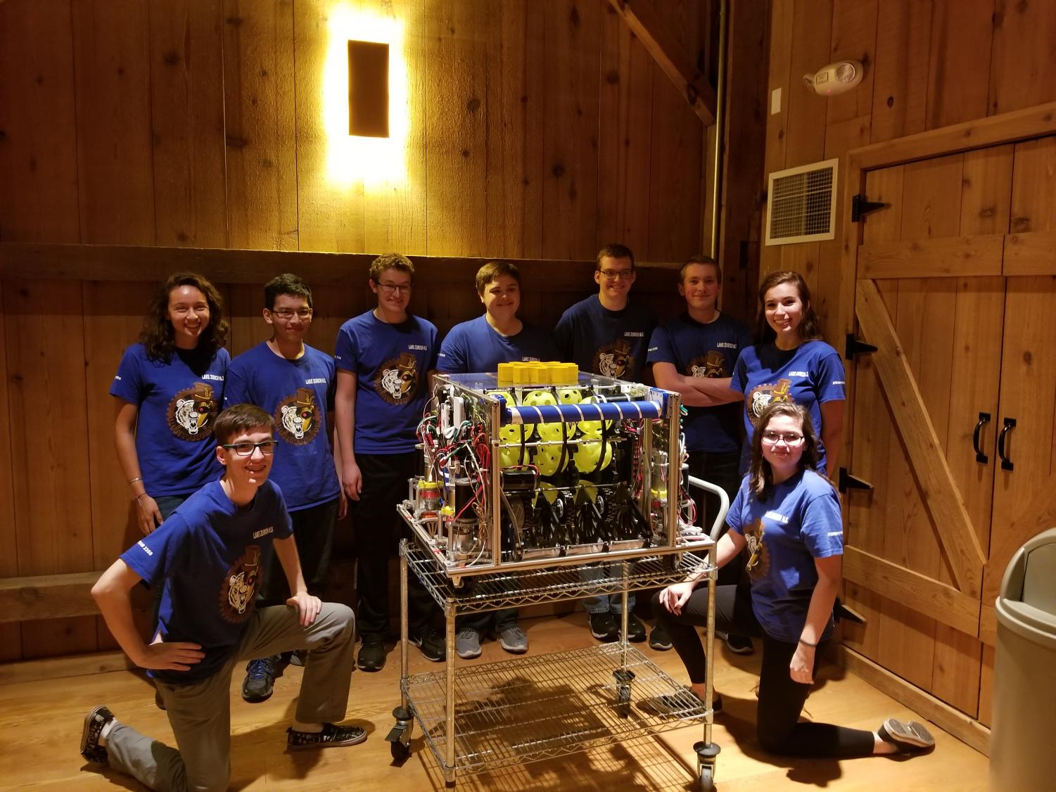The Robotics team builds a robot every year. The team has accomplished many goals they created this year.
