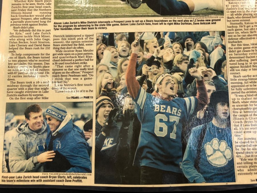 Blue-outs were the theme of Dress Up Fridays years ago, with only seniors allowed to dress up. Four years ago, the new change on Fridays allows the whole student section to dress up for a theme to show off their LZ pride.