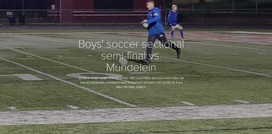 LZHS boys soccer defeats Mundelein 4-3 in penalty kicks