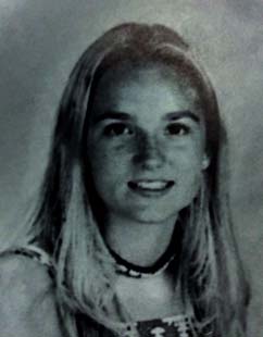 Kristen LaJeunesse, 1999 graduate and Art teacher in her yearbook photo. Even in high school, she says that making and displaying her art was always very fulfilling.