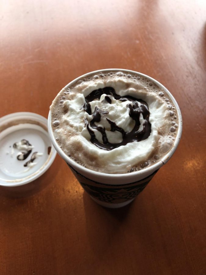 The Starbucks' hot chocolate was very disappointing. The taste was very bitter and chocolatey. 