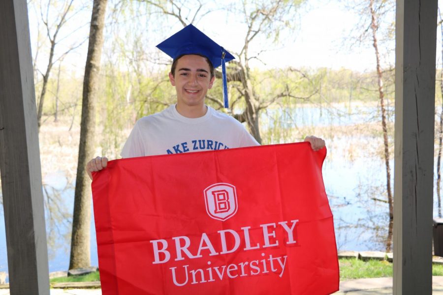 Landon Finn is excited to go to Bradley University because Bradley has a community and has built a reputation for itself that I found was impeccable [...] I have not heard a bad thing about it.