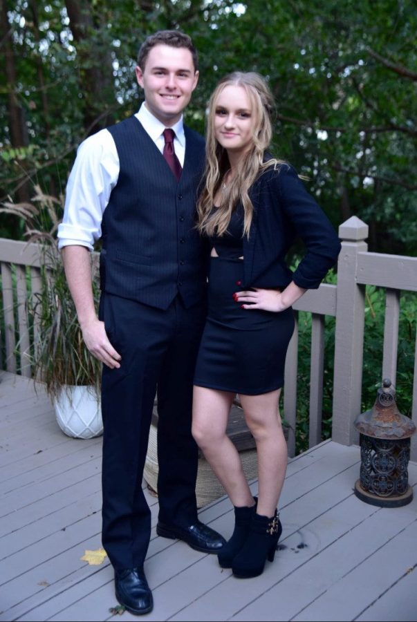 Edyta Kardasz, senior, went to all four years of homecoming and went with her boyfriend Luke Cillessen, 2019 graduate, as a junior. This year is the last, but she says plans to make it count once again.