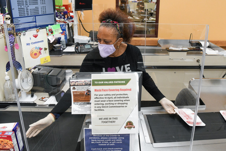 Many grocery store workers have had to adjust to the new changes of masks, gloves and protective barriers between customers as additional measures to keep customers and workers safe. 