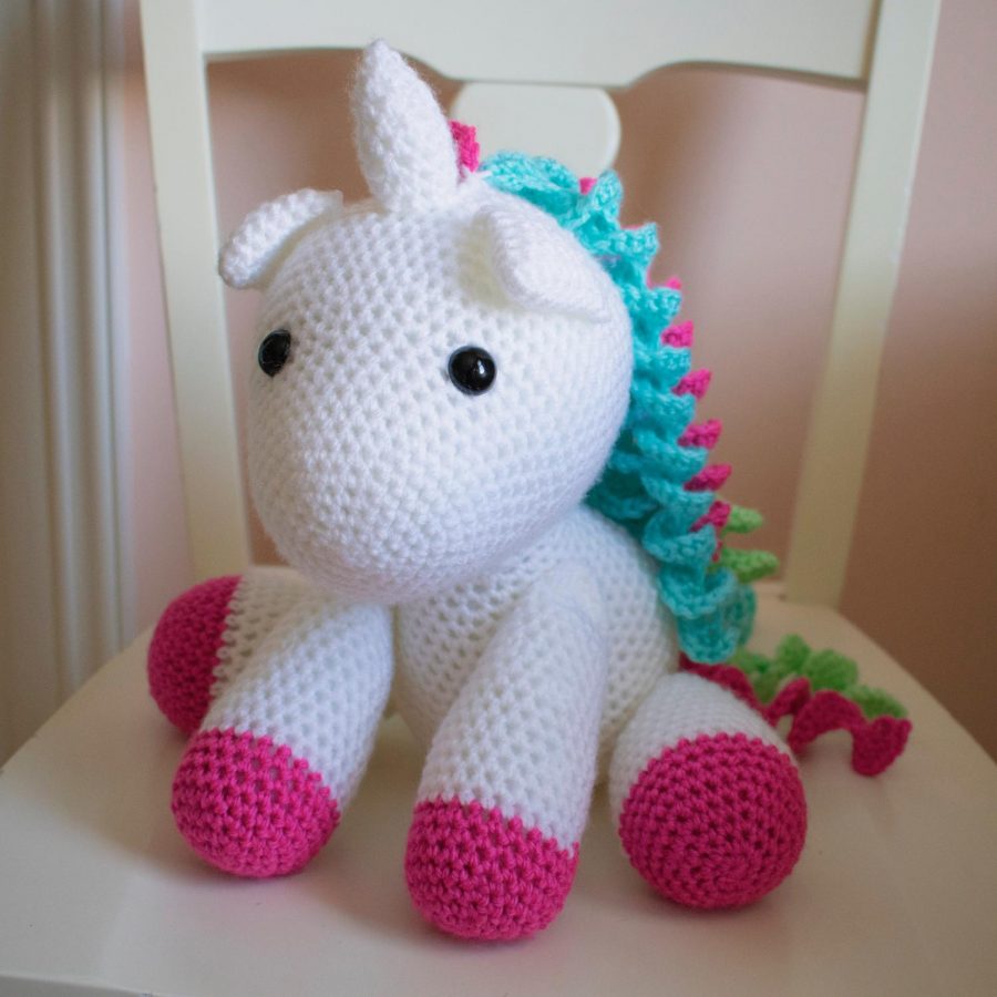Cassidy Kalamaras, displays a favorite product of hers. "I love the unicorn. I make these unicorns and it's just so fun because I can customize them a lot. I think it's so cute and I love that you can change the colors on it, and it's very whimsical," Kalamaras said.