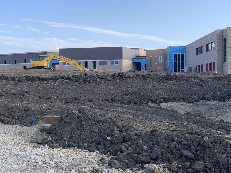 The construction of the new May Whitney Elementary building continued this summer and stands on track to be completed for Fall 2021. May Whitney, Seth Paine, and Sarah Adams were the major construction projects in the district this summer and all persevered through Covid-19.