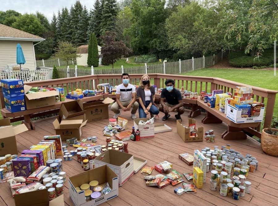 Along with tutoring numerous students, Tutor4Service also gave back to the community through a food drive, according to Aiman Naqvi, Daniel Kalarical.