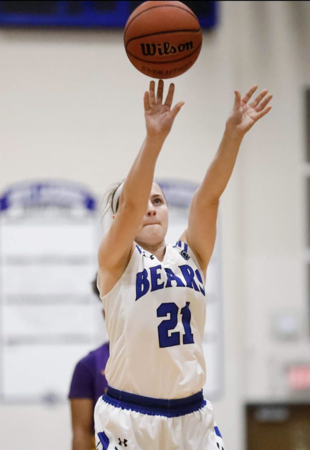 Despite the uncertainties surrounding winter sports Ashley Geisler, varsity basketball player is looking forward to her senior season. 