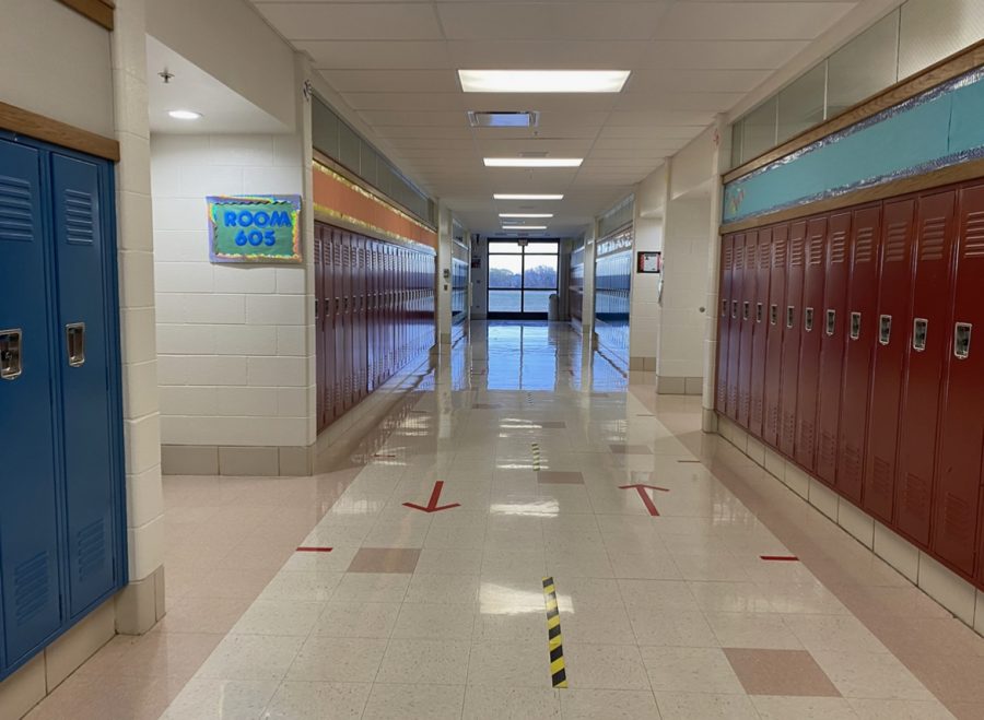 Here is the hallway known as the gifted hallway at MSS. Here many students were given labels that caused them to view themselves in certain ways. 