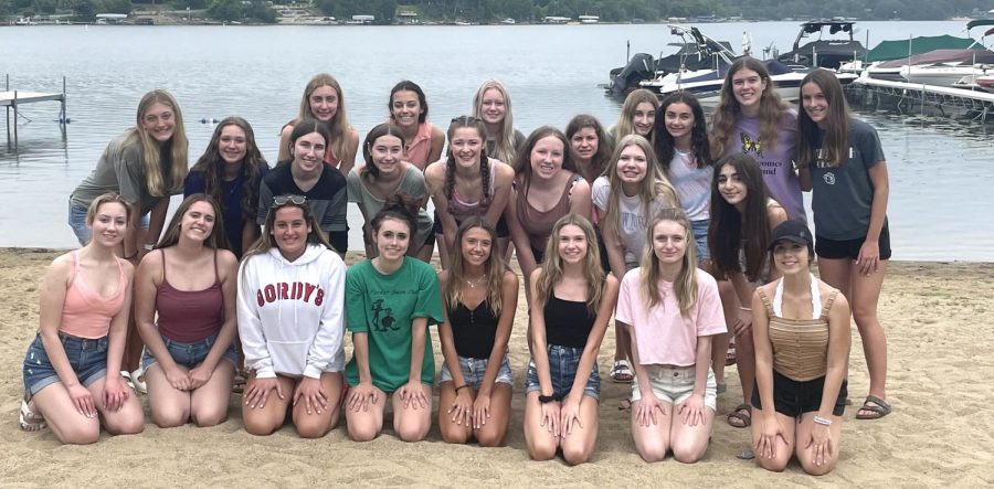 Members of Orchesis meet up outside of school to take part in team bonding activities. This year, with a larger group than before, Orchesis hopes to return to more if its normal activities. 