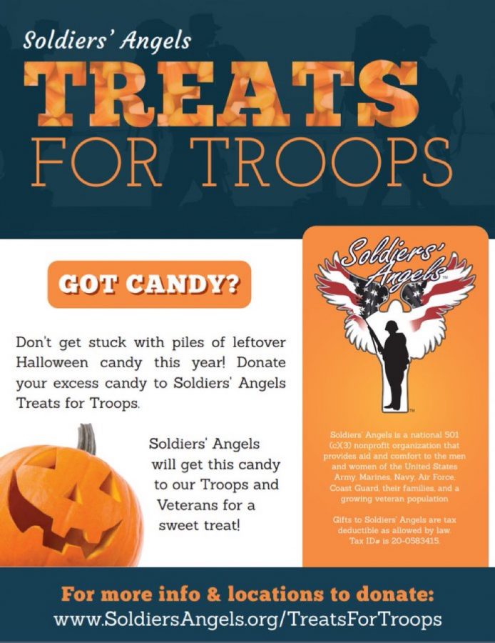 After Halloween, many parents and students find themselves with extra candy. According to an email from Ryan Rubenstein, assistant principal, people can drop off their leftover candy to schools in the district to be donated to veterans and deployed service members. 