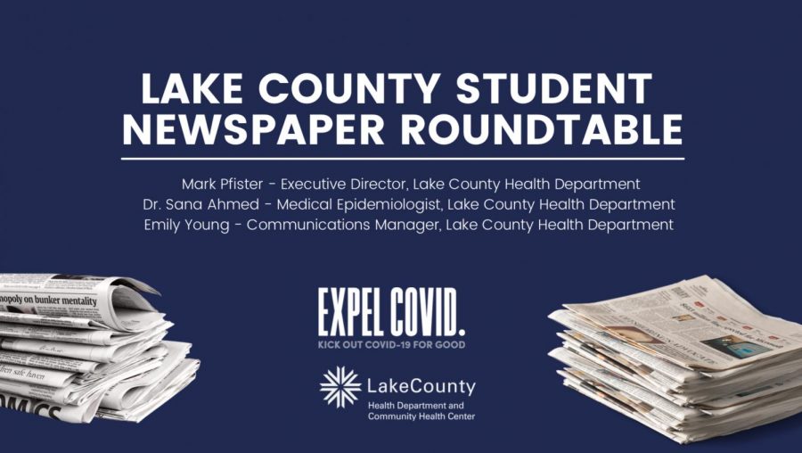 Mark Pfister, Lake County Health Department executive director, talked to students about the development and effectiveness of the COVID vaccine. “The technology and being able to look at the genomic sequence made it much more beneficial to put this vaccine together in a timely manner, but billions of dollars were allocated for additional research and development, and I think thats what a lot of us forget about; pharmaceutical companies, when they do research and development, they want to invest in something that is going to be a return on their investment. Usually, the  flu vaccines tend not to be a large return on their investment, so in this case, theyre getting a large return on investment and put in the research that was necessary to get these very highly effective vaccines that are 90 plus percent effective,” Pfister said. “The flu vaccines tend to be about 40 to 60% effective, so great, great work that they did to get these very effective vaccines.”