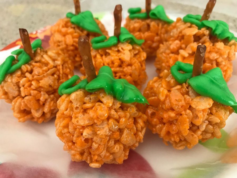 Halloween traditions, such as making pumpkin themed foods, are common for some students and staff.