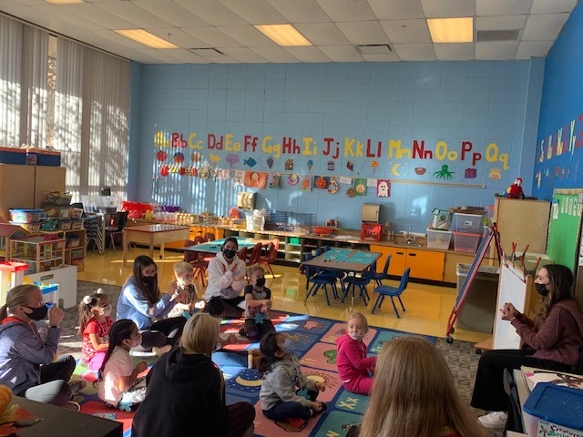 Taken during child development (circle time), students are able to delve deeper into the teaching career. The class will be offered starting next semester.