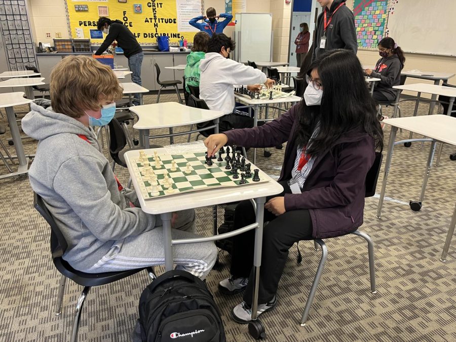 Chess club members play each other in casual games, but they’re looking to expand into broader horizons.