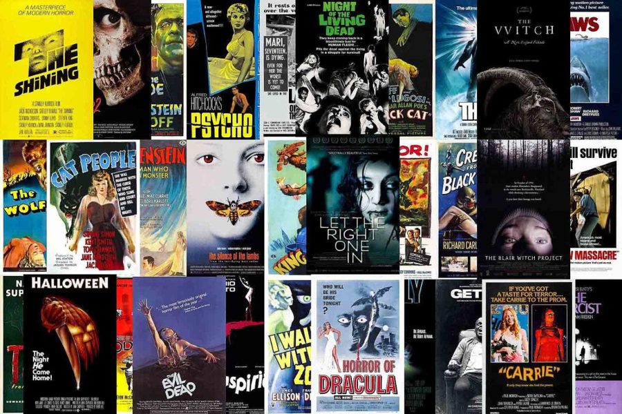A collection of scary Halloween movies people like to watch especially during the fall.