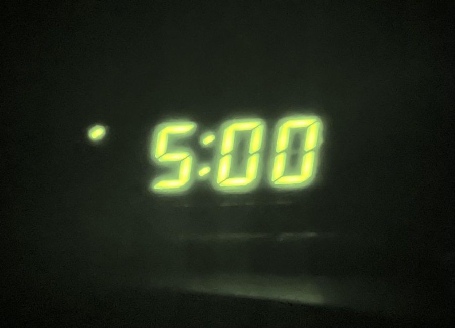 The+alarm+clock+that+woke+me+up+at+5+a.m.+all+week.+Trying+to+wake+up+so+early+in+the+morning+has+changed+my+experiences.+