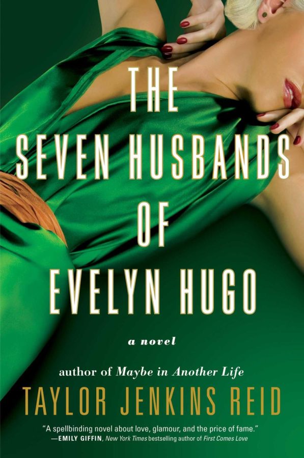 The+Seven+Husbands+of+Evelyn+Hugo%2C+by+Taylor+Jenkins+Reid.+This+sapphic+romance%2Fhistorical+fiction+novel+was+published+in+2017%2C+and+has+since+gone+on+to+win+many+awards%2C+including+a+Goodreads+Choice+Award.